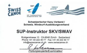 SUP Instruktor Lizenz